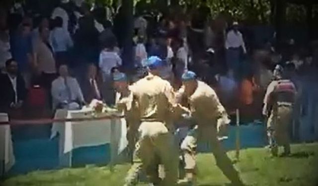 Kahramanmaraş'ta güreş kavgası! Eşleştirme tartışması arbedeye dönüştü
