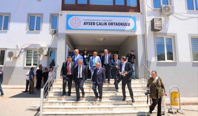Katliamının yaşandığı okulda TBMM komisyonu incelemede bulundu