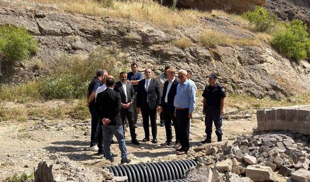 Kayseri Yeşilhisar’daki sel felaketinin hasarlarını gidermek için düğmeye basıldı