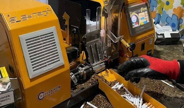 Kayseri İncesu'da 70 Bin makaron ve 62 kilo kaçak tütün ele geçirildi