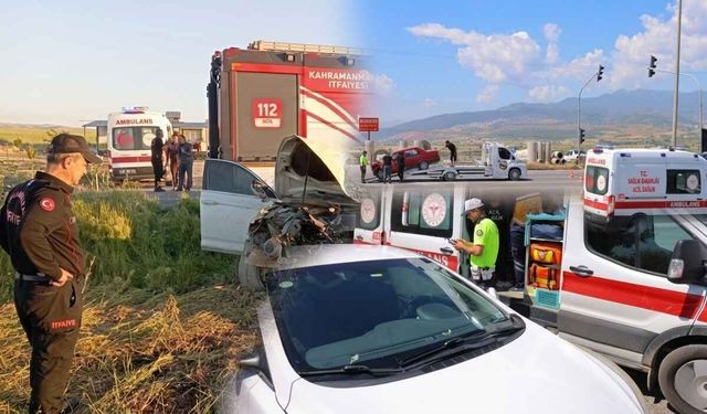 Kahramanmaraş'ta aynı gün 3 farklı kazada 3 kişi yaralandı!