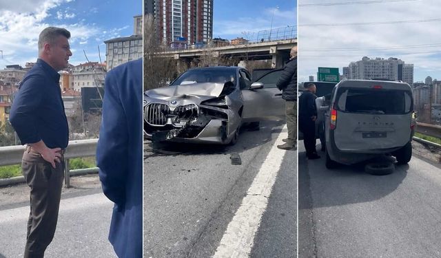 Sadettin Saran'ın kaza yapan 13,25 milyon TL'lik BMW'si satışa çıktı