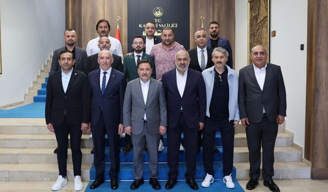 Vali Gökmen Çiçek’ten Kayserispor yönetimine mesaj