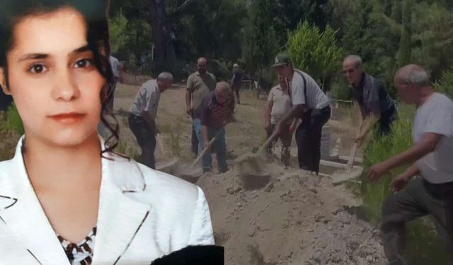 Cinayete kurban giden Ebru Koyuncu 17 yıl sonra memleketinde toprağa verildi