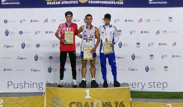 Kayserili sporcu Mustafa Kaya U20 Balkan Şampiyonası’ndan madalya ile döndü