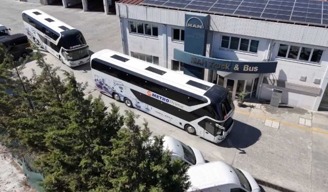 Metro Turizm filosunu büyüttü: Yeni çift katlı otobüsler Kayseri seferlerinde kullanılacak mı?