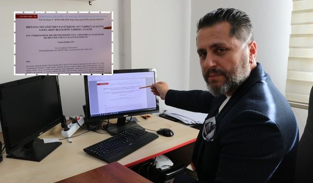 Sivas’ta 109 yıllık gizli İngiliz istihbarat raporu ortaya çıkarıldı!
