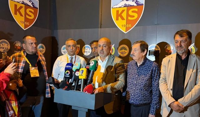 Kayserispor Başkanı Ali Çamlı’dan hakem açıklaması: Onlar da hata yapacaklar yeter ki art niyet olmasın