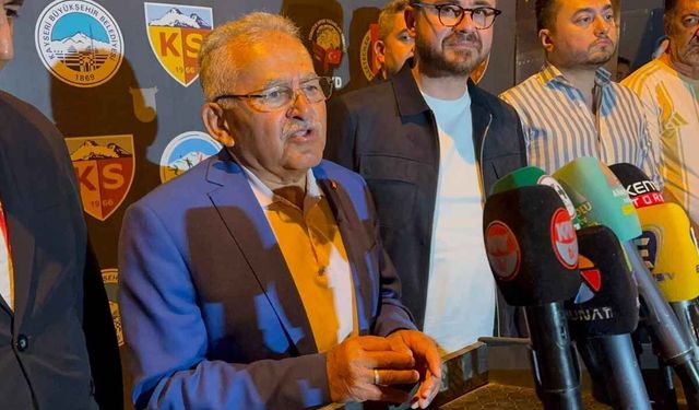 Kayseri Büyükşehir Belediye Başkanı Memduh Büyükkılıç'tan Kayserispor'un Sivasspor galibiyeti sonrası dikkat çeken mesaj