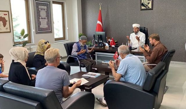 Alman vatandaşı Develi’de Müslüman oldu: Davut ismini aldı