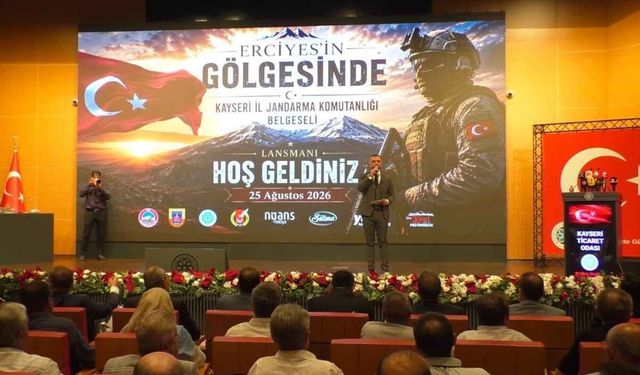 Erciyes’in Gölgesinde kahramanlık hikayesi: Kayseri Jandarması’nın belgeseli tanıtıldı