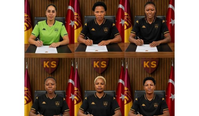 Kayseri Kadın FK’dan 6 transfer birden:5'i Nijeryalı