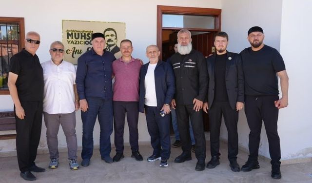 Çeçenistan heyeti, Muhsin Yazıcıoğlu’nun baba ocağını ziyaret etti