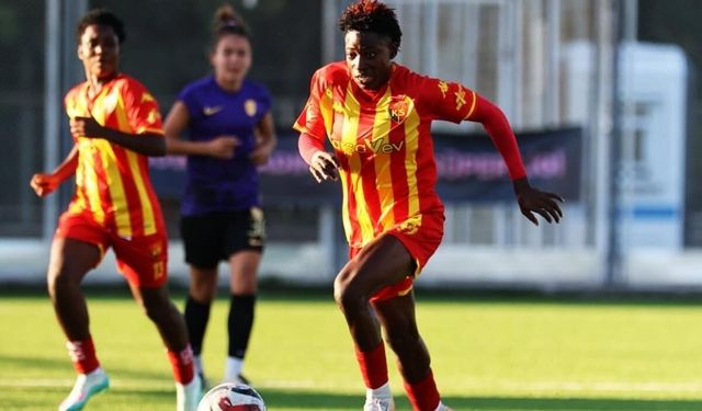 Kayseri Kadın FK ilk mağlubiyetini aldı! Amed Sportif 3 puanı kaptı!