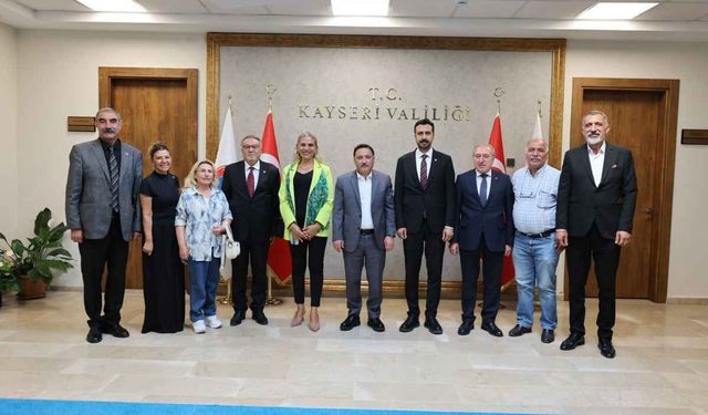 CHP Kayseri’den Vali Gökmen Çiçek’e ziyaret!