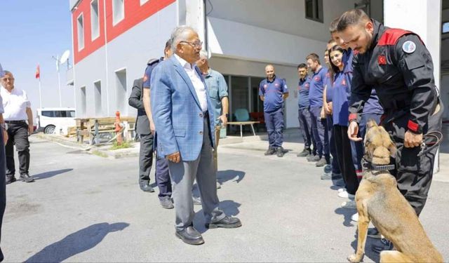 Kayseri'de dev proje! İtfaiye İstasyonu ve Enkaz Eğitim Merkezi kuruluyor
