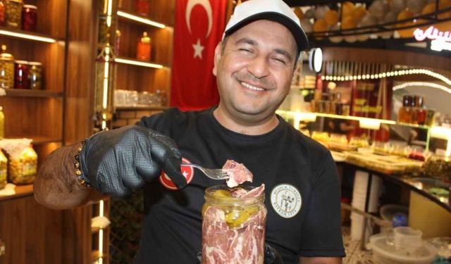 Kayseri’de bir ilk! Pastırmanın turşusunu yaptı, bir dilimin fiyatı dikkat çekti!