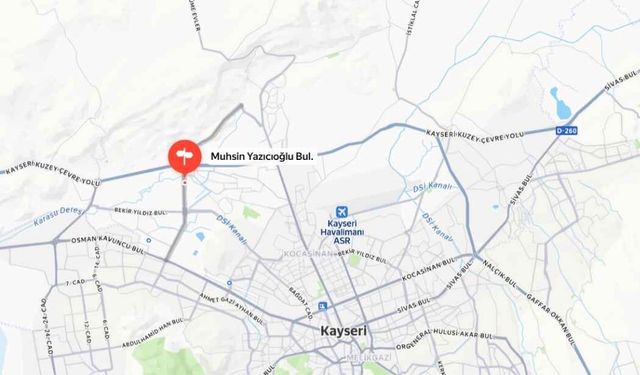 Muhsin Yazıcıoğlu Bulvarı’nın bir bölümü trafiğe kapatıldı!