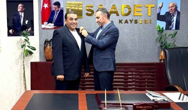 Saadet Partisi Kayseri’de yeni katılım: Mustafa Benli parti saflarına katıldı