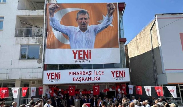 YENİ Parti Pınarbaşı İlçe Başkanlığı açıldı