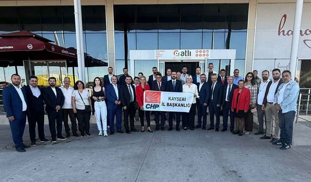 CHP Kayseri teşkilatı 103. kuruluş yıl dönümü için Ankara’ya yola çıktı