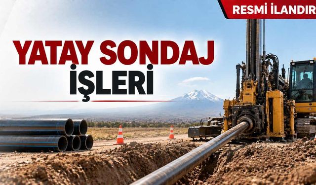 YATAY SONDAJ İŞLERİ
