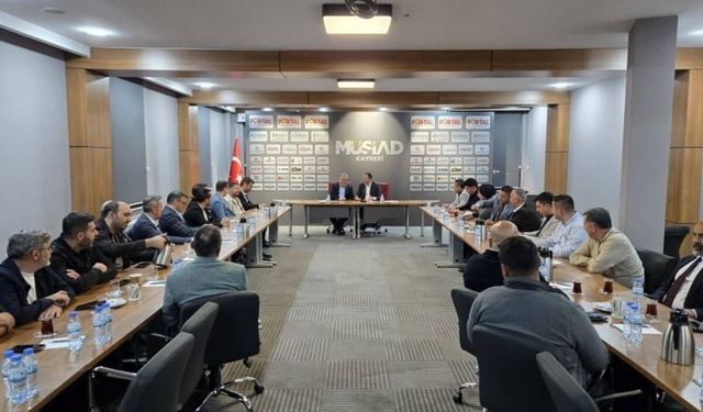 Kayseri'nin üretimi ve istihdamı masaya yatırıldı! Bayar Özsoy'dan açıklama