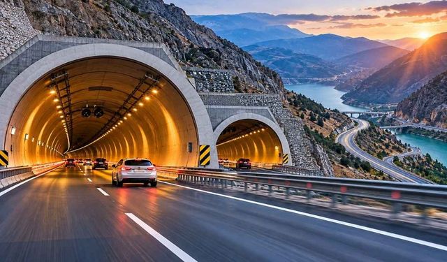 3 bin 105 metrelik tünel günler sonra açılıyor: 2 şehir arası 5 dakikaya iniyor!