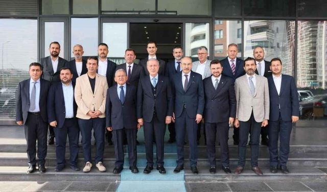 Hulusi Akar, Büyükkılıç ve Okandan’dan KTO’ya ziyaret