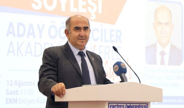 ERÜ Fen Fakültesi yeni dekanı belli oldu