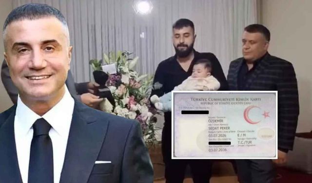 Kayseri’de 4. Sedat Peker bebek dünyaya geldi