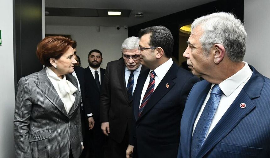 İYİ PARTİ 6'lı MASADAN AYRILDI! Akşener'den İmamoğlu ve Yavaş'a çağrı