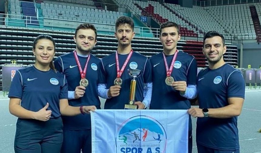 Kayserili Okçulardan 4 Altın Madalya