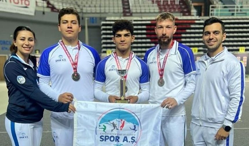 Kayseri Spor AŞ Okçulukta Türkiye İkincisi Oldu