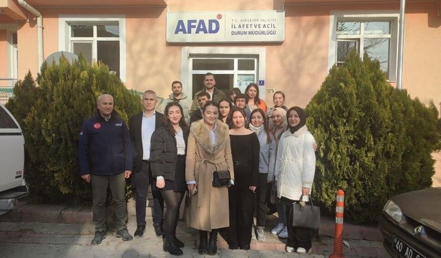 AFAD, Tıp Fakültesi Öğrencilerine Eğitim Verdi