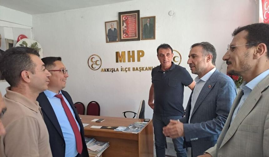 Saadet Partisi’nden Akkışla çıkarması: İl başkanı Altun’dan yoğun ziyaret