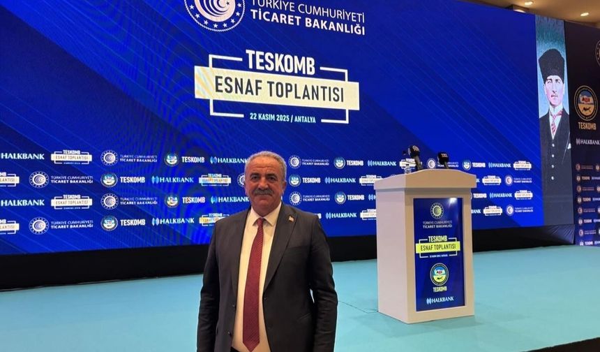 Kayseri Felahiye Başkanı Güleser, Antalya’daki TESKOMB toplantısına katıldı