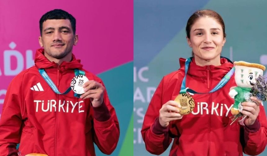 Kayseri’den yola çıktılar Riyad’dan altın ve bronz madalyalarla döndüler