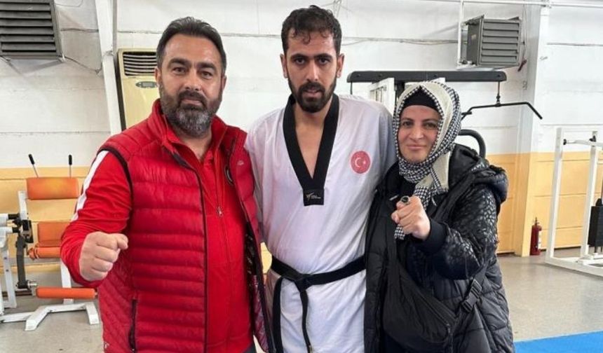 Kayserili Taekwondocu Yasin Çimen Tokyo’da şampiyonluk için mindere çıkacak
