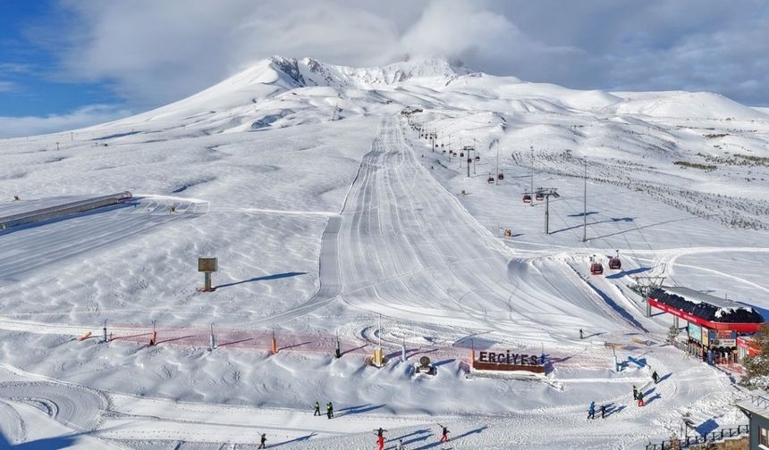 Erciyes Dağı'ndan kartpostallık fotoğraflar