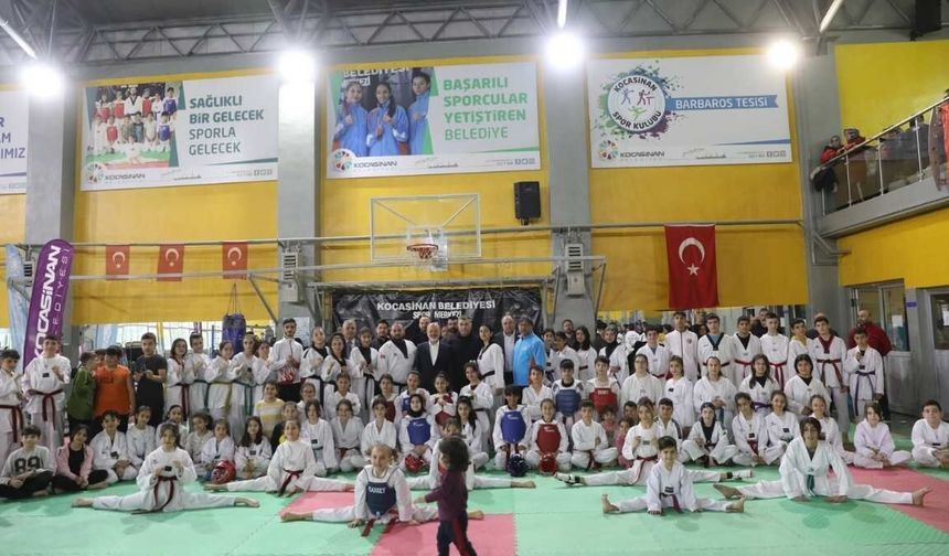 Kocasinan'da Taekwondocular Alanya’daki Türkiye Şampiyonası’na damga vurdu!