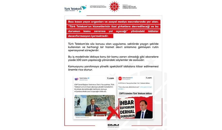 Türk Telekom'a yüzde 100 zam mı geliyor?