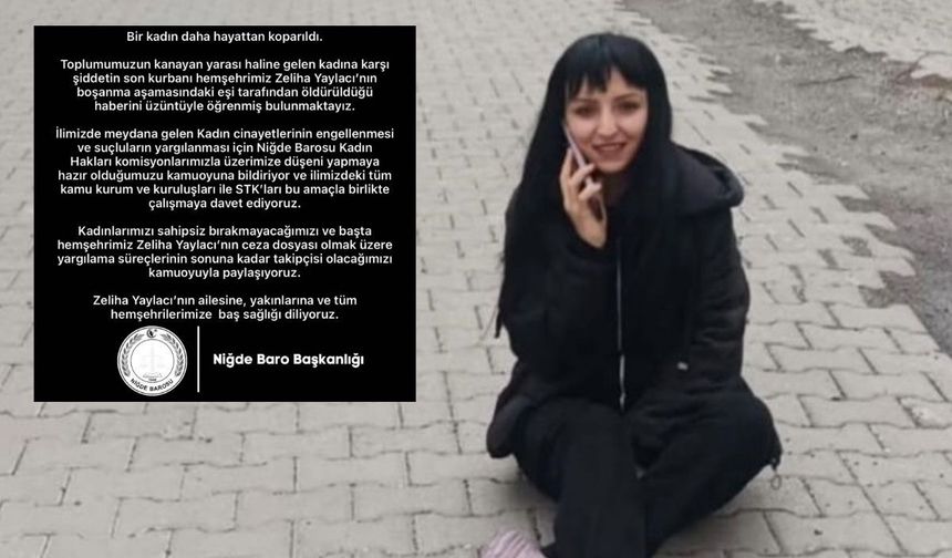 Niğde'de eşi tarafından bıçaklanan kadın hayatını kaybetti