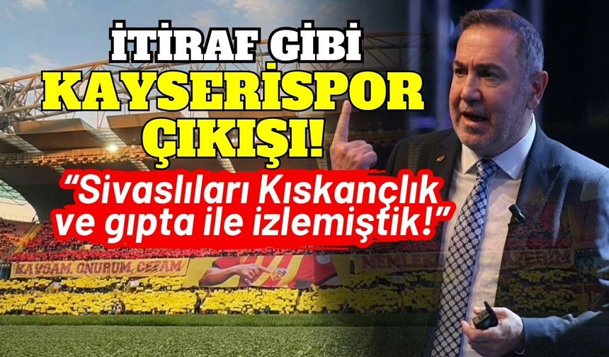 Eski CEO Ertekin'den itiraf gibi sözler: Sivaslı siyasetçileri kıskançlık ve gıpta ile izlemiştik!