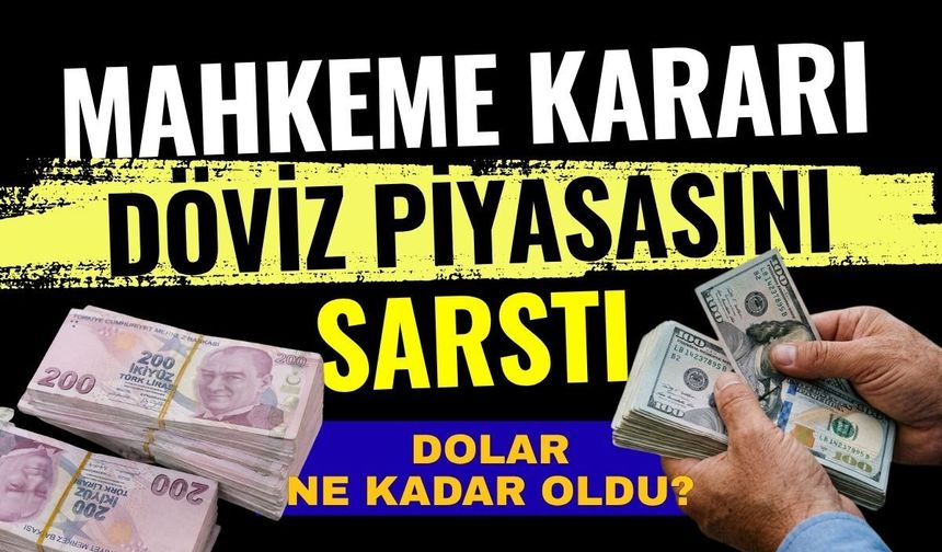 Piyasalarda CHP depremi: borsa çakıldı, döviz fırladı