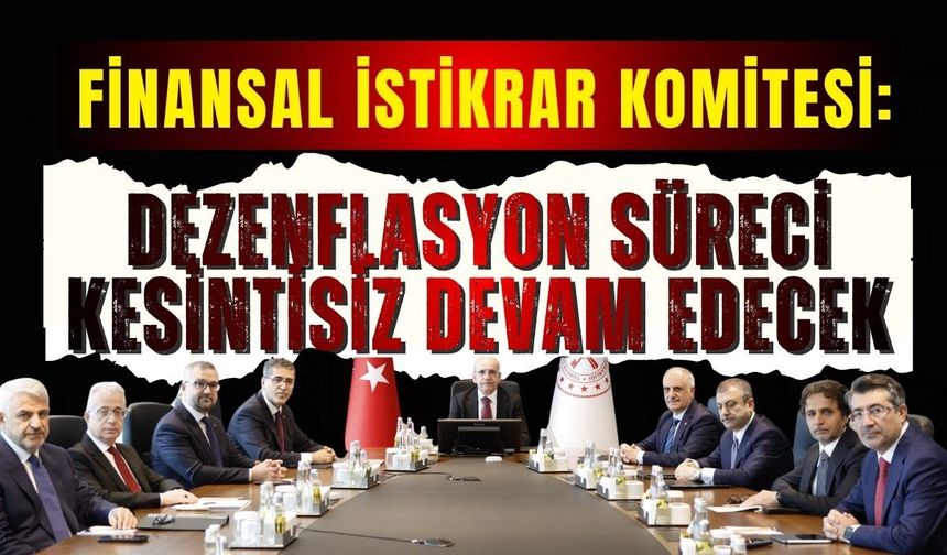 Finansal İstikrar Komitesi: “Eşgüdüm ve direnç” mesajı