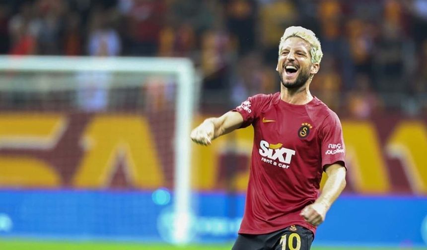 Galatasaray’da flaş Dries Mertens iddiası! Sadece maç izlemeye gelmedi
