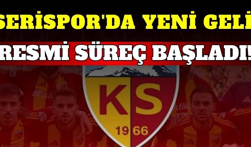 Kayserispor'da yeni gelişme: Resmi süreç başladı