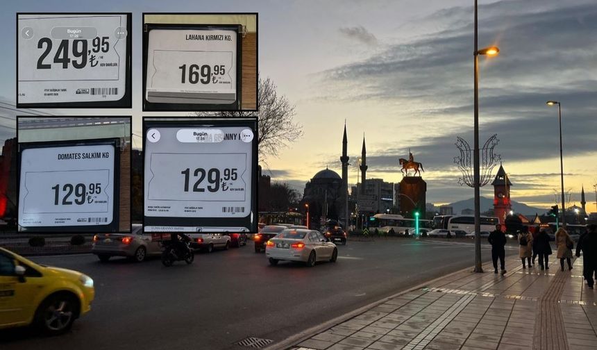 Kayseri’de pazar ve market fiyatları cep yakıyor