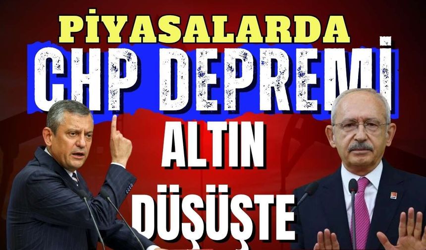 “Mutlak Butlan” piyasaları sarstı: Altın'da sert düşüş